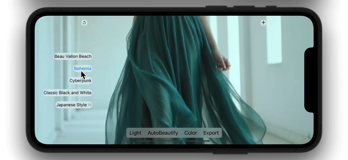 AutoFilter app for iOS