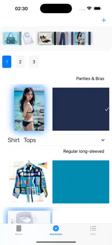 iPhone interface screenshot
