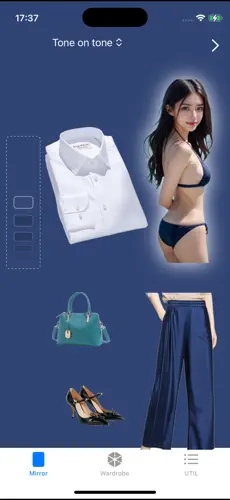 iPhone interface screenshot